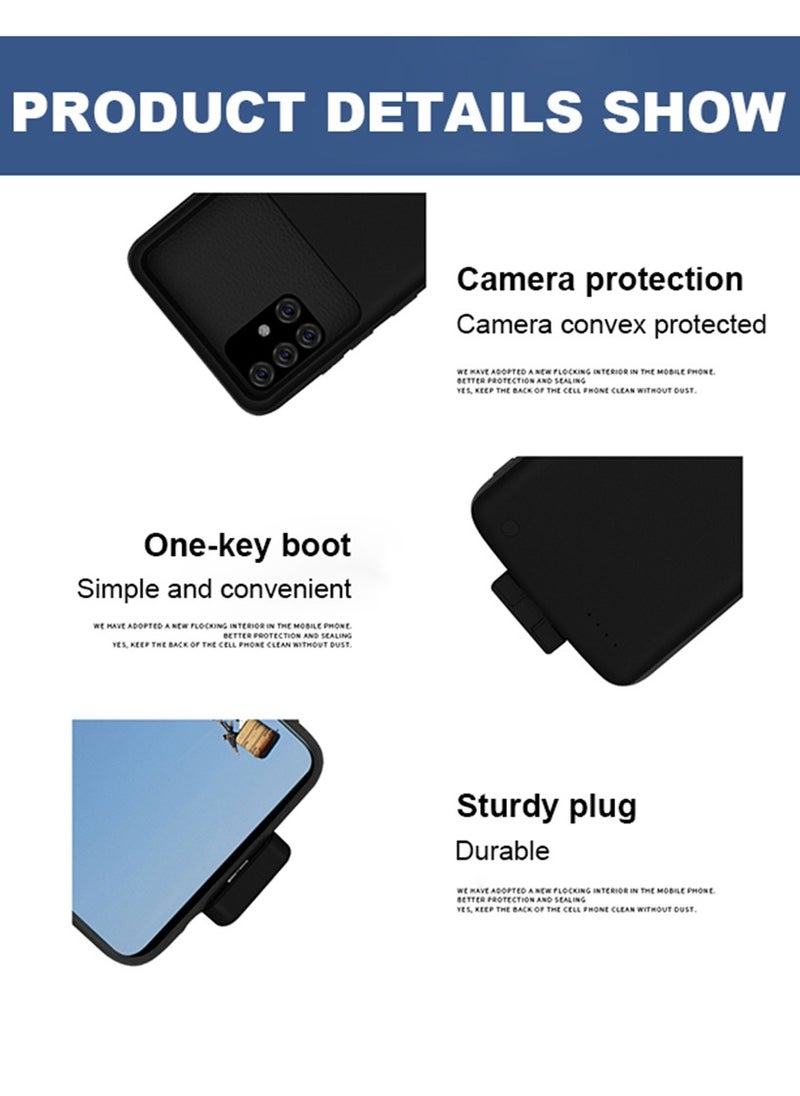 External Battery Case For Samsung Galaxy A50, A50S, A30S