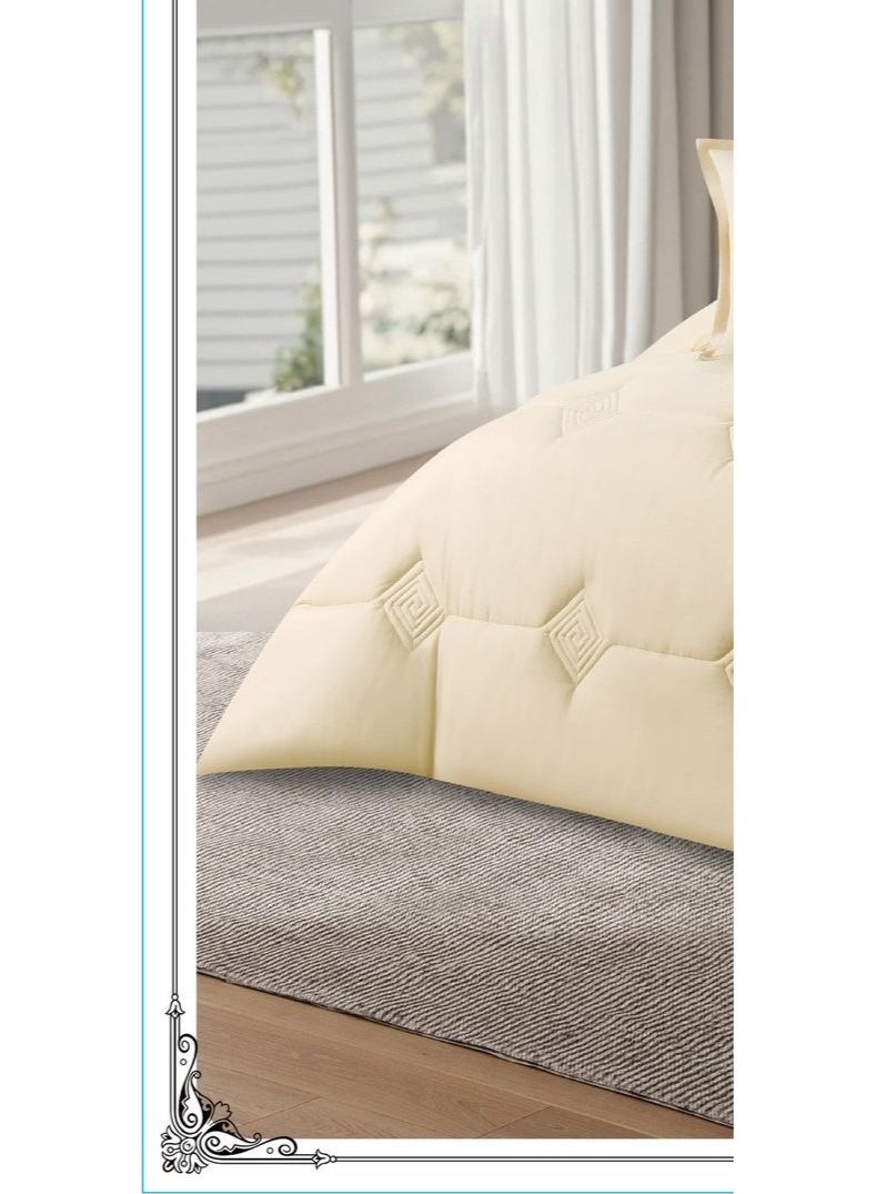 Red Rose Luxury microfiber double hotel mattress to give you a sleep above the clouds, 240*260 cm - Image 2