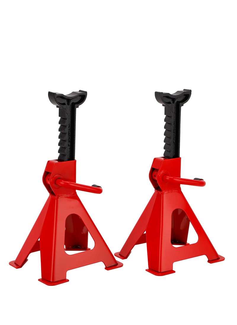GEEPAS Geepas Jack Stand - 2T, Load Capacity 2 Ton, Minimum Height 265mm, Maximum Height 430mm, Lifting Height 165mm  - Image 2