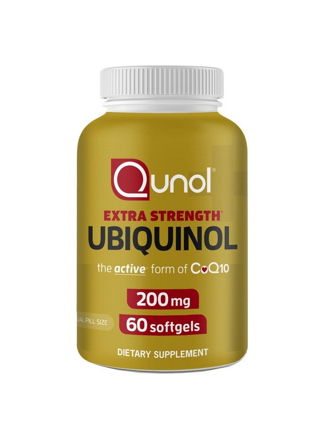 كونول كبسولات كونول يوبيكوينول CoQ10 200 ملغ، مضاد أكسدة قوي لصحة القلب والأوعية الدموية، ضروري لإنتاج الطاقة، مكمل طبيعي للشكل النشط من CoQ10، 60 كبسولة هلامية - Image 1
