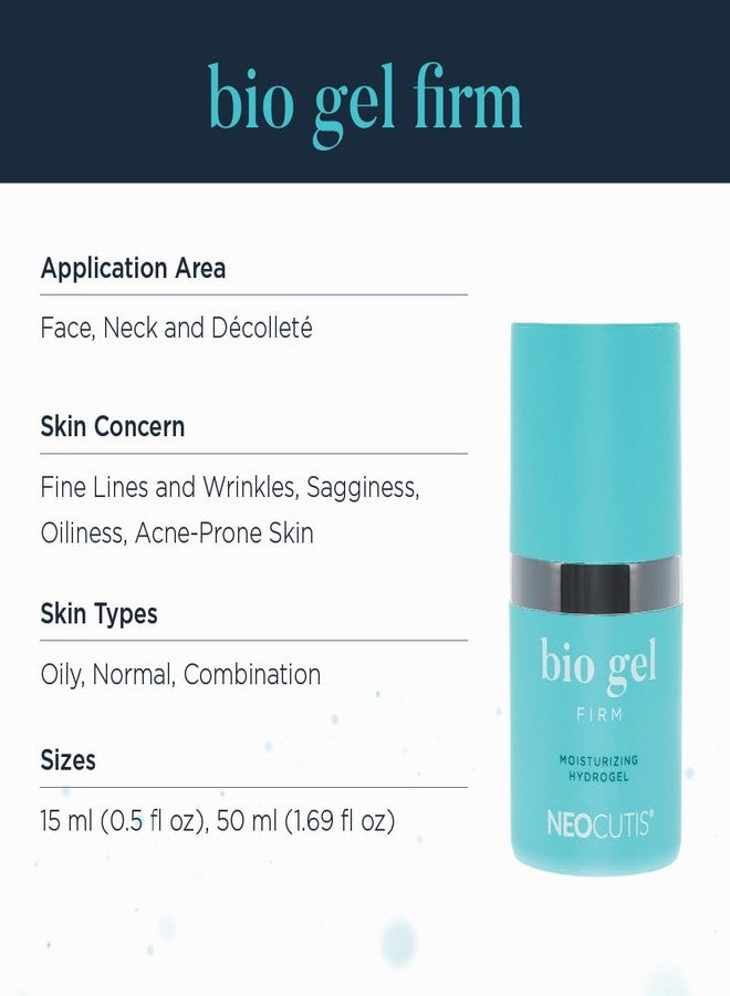 Neocutis Bio Gel Firm Moisturizing Hydrogel - Oily/Acne-Prone Skin - 15ml - Image 2