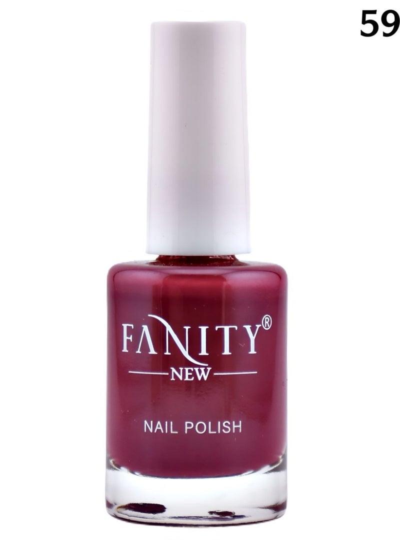 Fanity Nail Polish – Shade 059 + Free Nail Polish Remover - Image 1