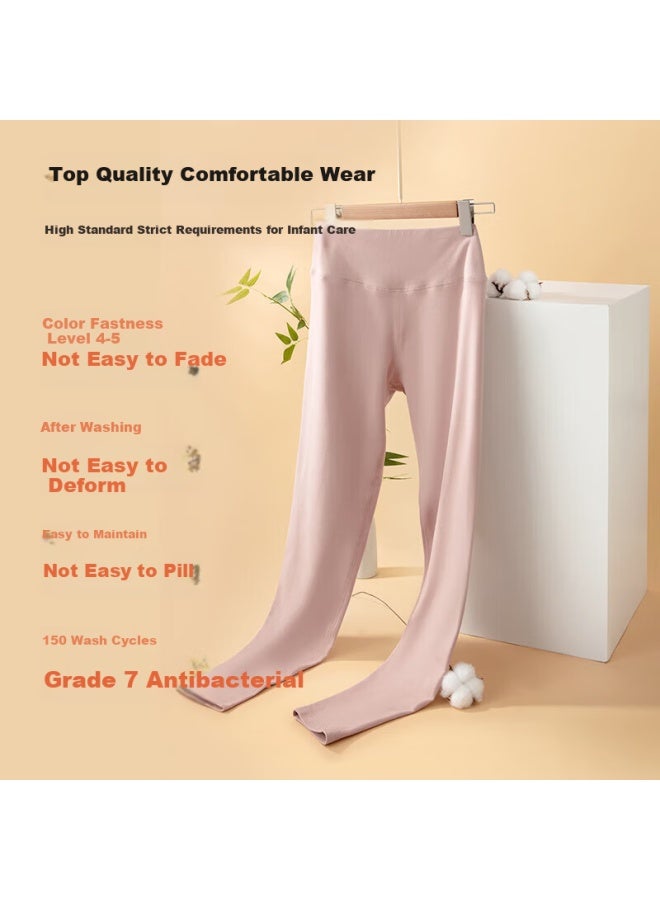 Your Sun Yiershuang Double-sided Fleece Warm Women's Thermal Pants 7a Antibacterial Mite-resistant High-waist Close-fitting Cotton Thermal Leggings - Image 1