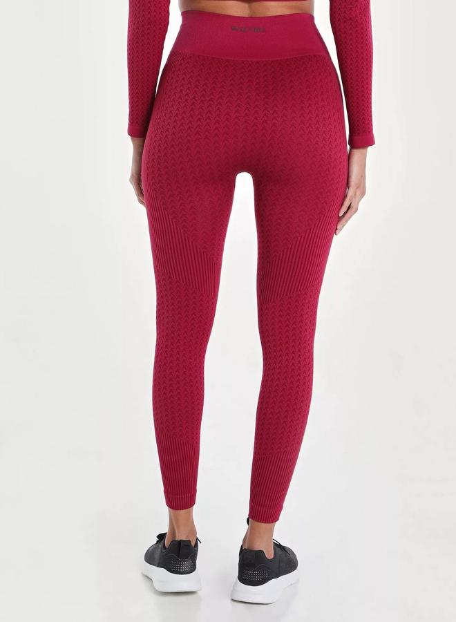 Wizard Women Textured Seamless Leggings - Image 2