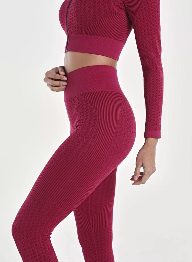 Wizard Women Textured Seamless Leggings - Image 3