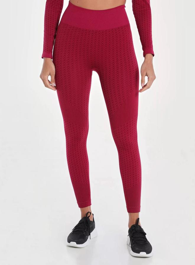 Wizard Women Textured Seamless Leggings - Image 1