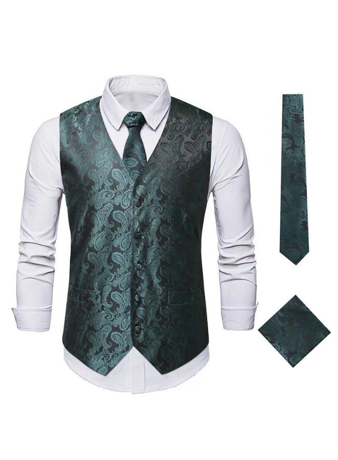 Shougu New Fashionable Casual Men's Suit Vest - Image 1