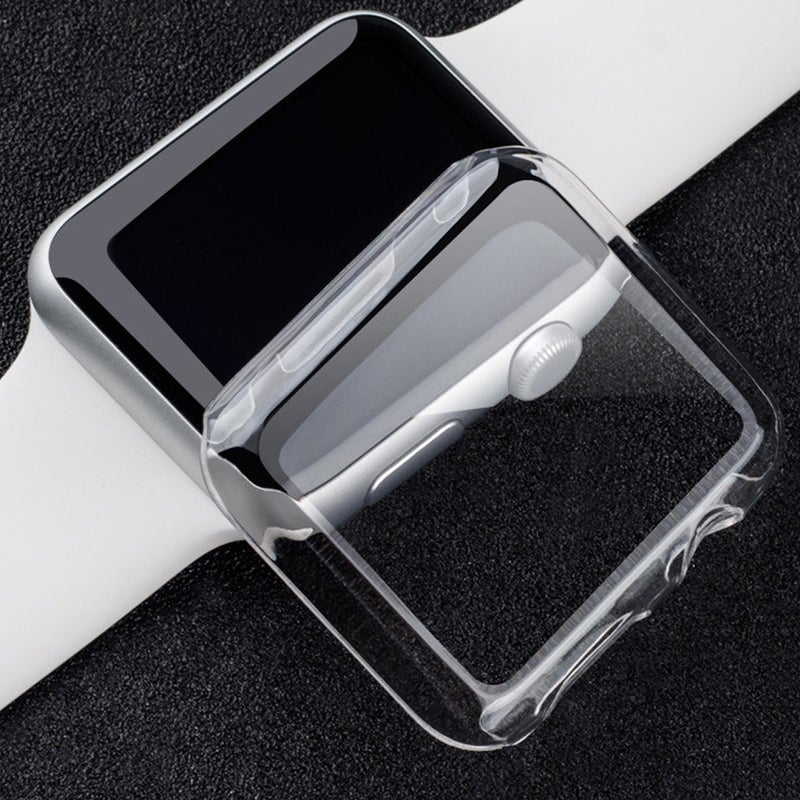 general Transparent Silicone Protective Case for Apple Watch Series 1-8 Ultra - Image 3