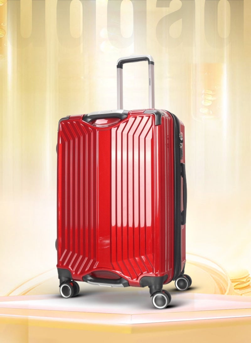 ستارجولد طقم حقائب سفر بعجلات من 3 قطع TPC عجلات جانبية صلبة مع قفل TSA - Image 3