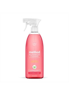 Method All-Purpose Cleaner, Pink Grapefruit, Plant-Based and Biodegradable Formula Perfect for Most Counters, Tiles, Stone, and More, 28 oz spray bottle  - Image 1