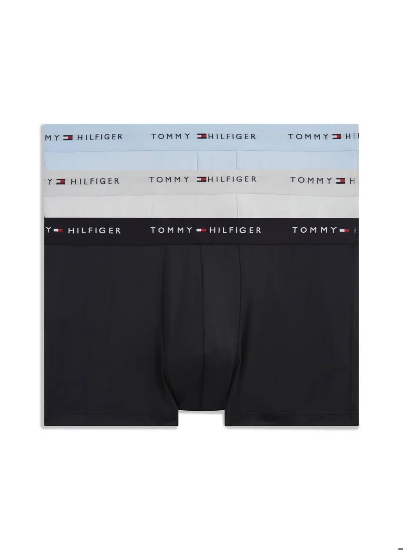 3-Pack Signature Logo Microfibre Trunks