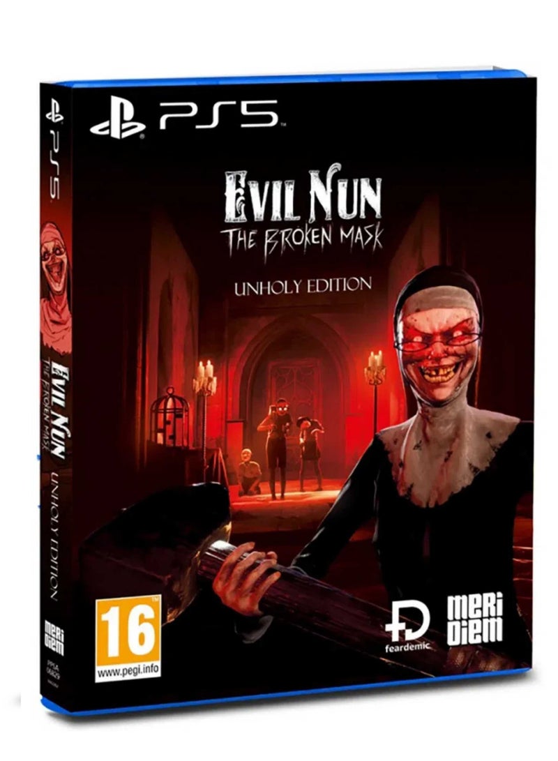 ميريديم Evil Nun: The Broken Mask إصدار PS5 – لعبة رعب وبقاء بمنظور الشخص الأول - playstation_5_ps5 - Image 1