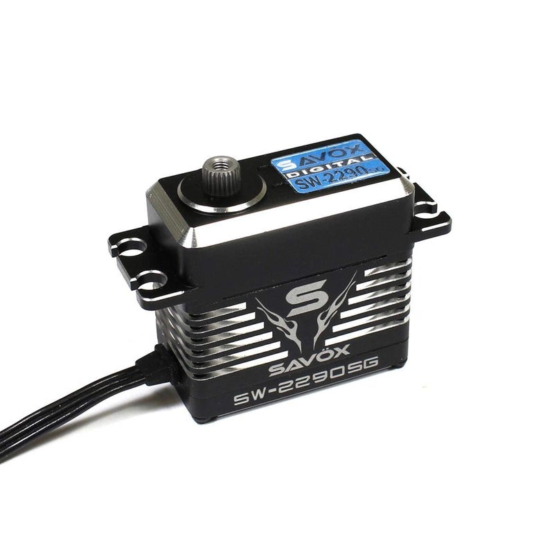 Savox SAVSW2290SGBE Waterproof Premium High Voltage Brushless Digital Servo 011sec  9721oz  84v  Black Edition - Image 2
