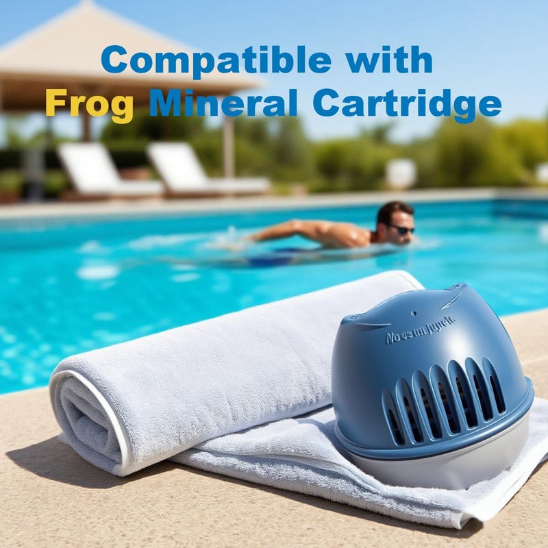 Spare Queen 4 Pack Hot Tub Cartridges Replacement for Ease Floating System, CYA Free - Image 2