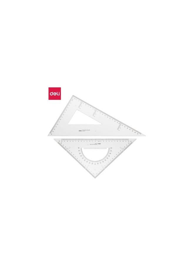 Deli - Triangle Set 45 & 60 Degree 28cm - Image 1