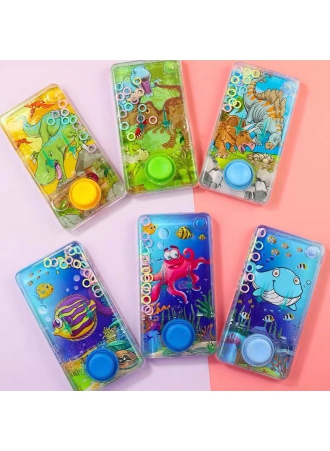 Children's Swimming Pool Water Machine Toys Nostalgic 80 After Water Ring Ground Stall Sugar Play Kindergarten Toys-Specifications:Single-key Dinosaur Water Machine (24 Random Colors For Free Display Box)  - Image 3