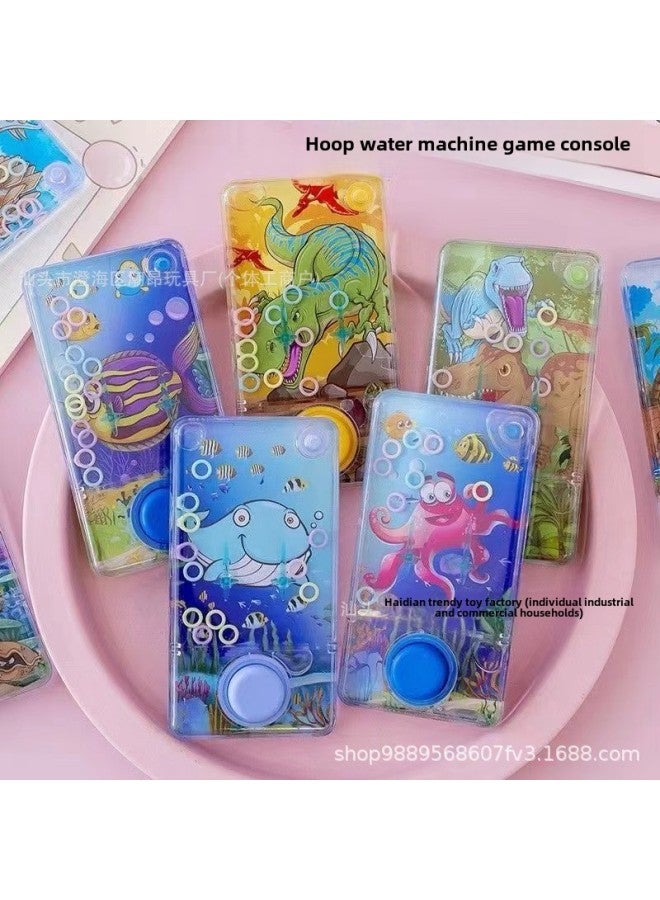 Children's Swimming Pool Water Machine Toys Nostalgic 80 After Water Ring Ground Stall Sugar Play Kindergarten Toys-Specifications:Single-key Dinosaur Water Machine (24 Random Colors For Free Display Box)  - Image 2