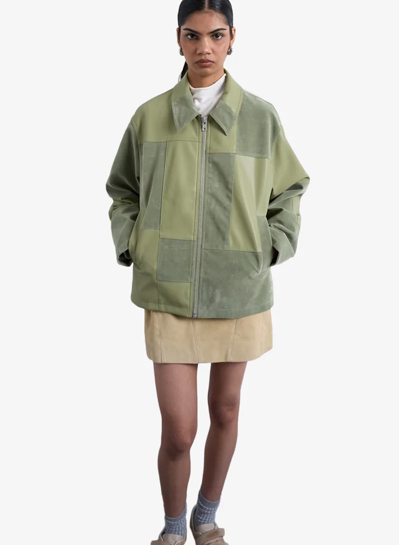TOPSHOP Casual  Patchwork Jacket