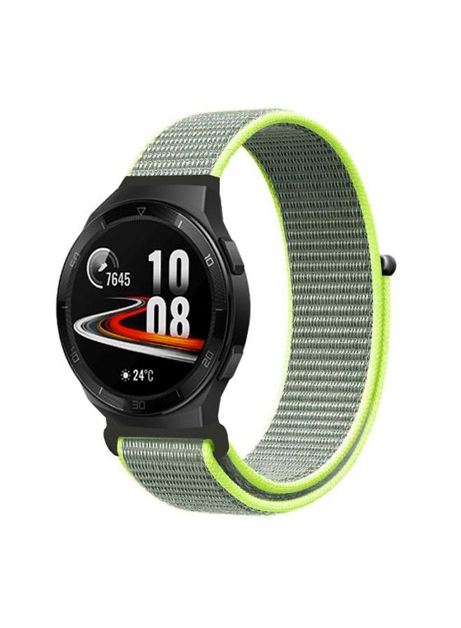 اليشمك سوا بديل لساعة يد هواوي GT 2e مقاس 46 مم رمادي أخضر فلاش - Image 1