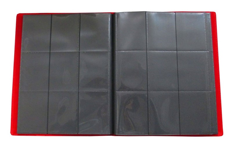 Dex Protection Card Binder 9 Stores 360 Gaming Cards Includes 20 Side Loading Card Pages 9 Card Page Format Band Closure Smooth Matte Padded Finish Velvet Lined Interior - Image 2