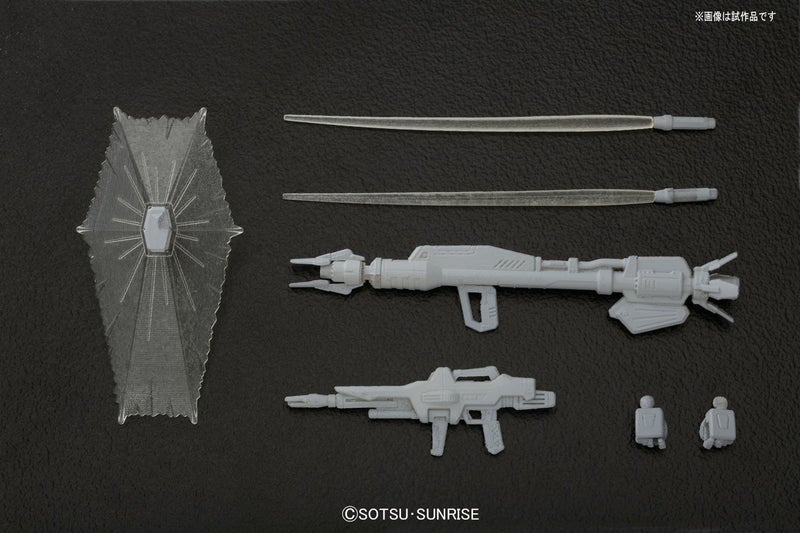 BANDAI SPIRITS Bandai Hobby HGUC Gundam F91 Action Figure - Image 5