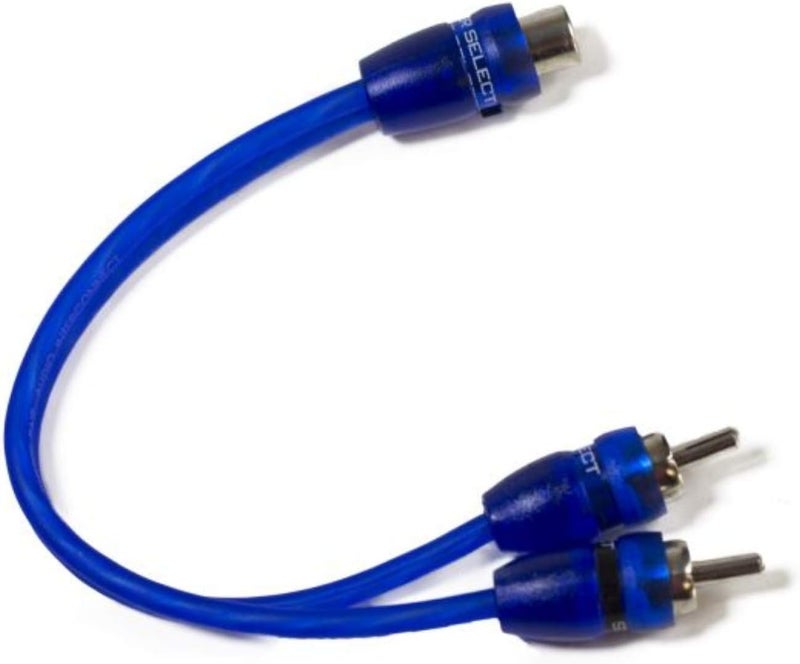 STINGER Select SSRCB2M Competition Series 2 Male to 1 Female Y Interconnect - Image 2
