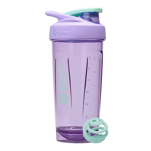 BlenderBottle Sport Tritan Shaker Bottle with Locking Lid 28Ounce Purple - Image 1