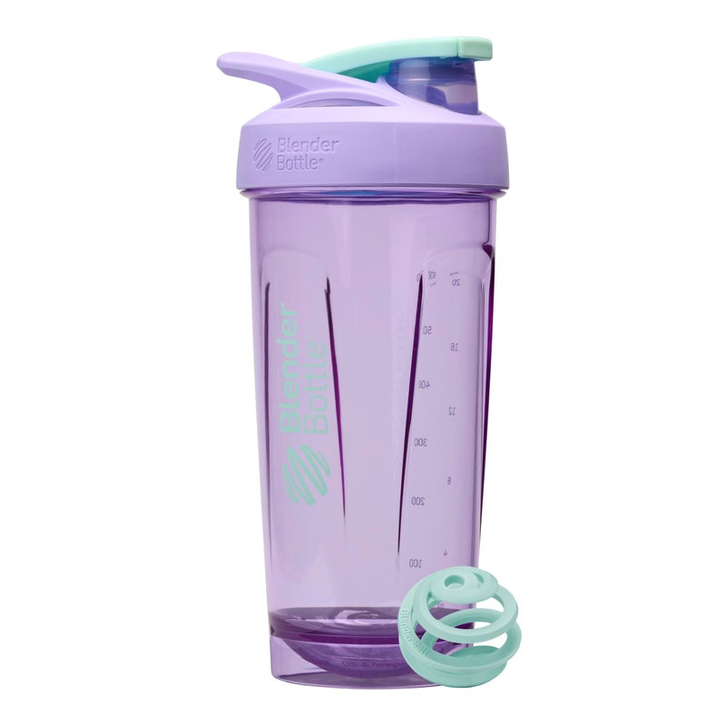 BlenderBottle Sport Tritan Shaker Bottle with Locking Lid 28Ounce Purple - Image 2