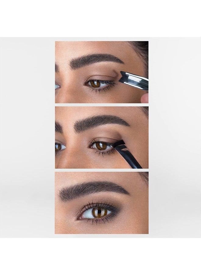 Woosh - Beauty, Corner Brush Eye Stamper, Dual Ended Eyeliner Stamp, Cruelty Free, Vegan Synthetic Bristles, Travel Makeup Tool - Image 1
