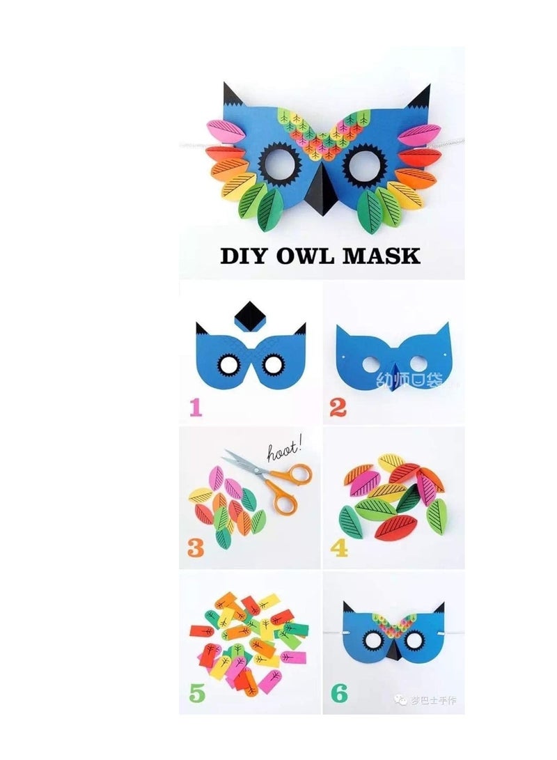 Terabyte Multicolor Craft paper for Drawing and Art DIY (20 sheets, thick, 10 colors, A3 size) - Image 2