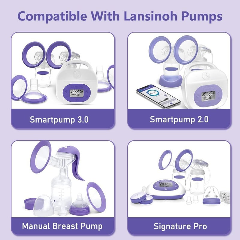 IVARONAL 6PC Duckbill Valves Compatible with Lansinoh Pumps Parts and Hand Pump Replacement to Lansinoh Signature Pro Smartpump Manual Pump for lansinoh Breast Pumps Duckbill Valves Parts - Image 2
