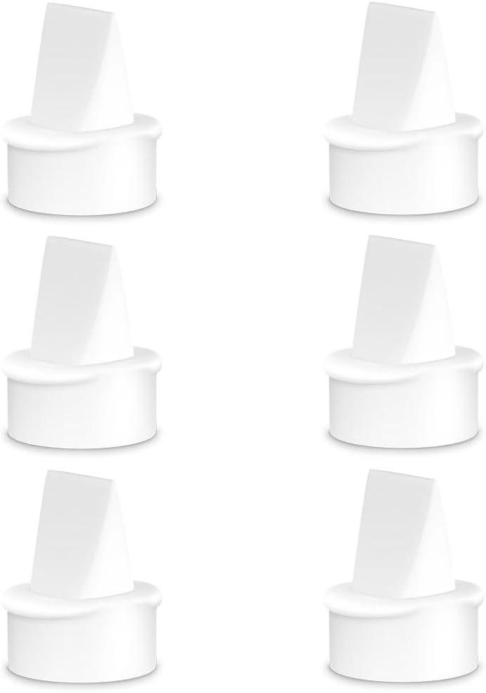 IVARONAL 6PC Duckbill Valves Compatible with Lansinoh Pumps Parts and Hand Pump Replacement to Lansinoh Signature Pro Smartpump Manual Pump for lansinoh Breast Pumps Duckbill Valves Parts - Image 1