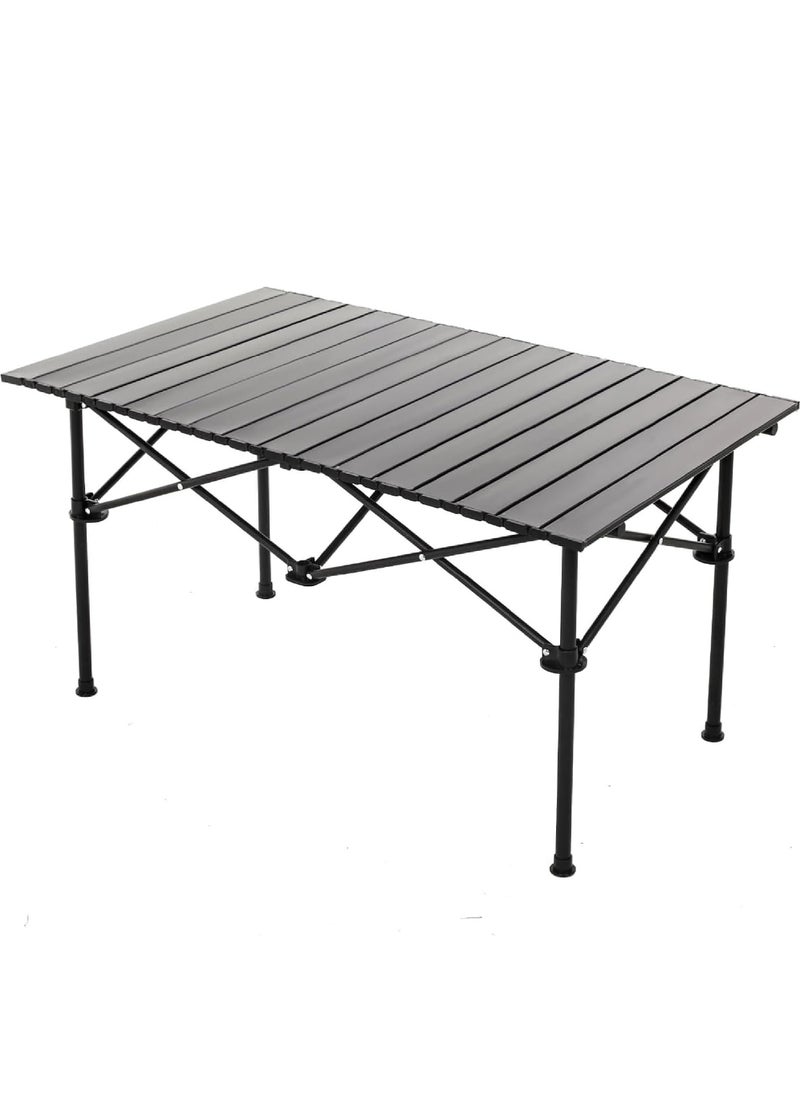 Camping Table, Ultralight Aluminum Folding Beach Table with Carry Bag Outdoor Folding Portable Camping Table for Beach, Picnics, Cooking, 37.4"x21.7"x19.7" - pzsku/ZF7A408C85934F8D73F60Z/45/_/1736235914/8c8a84f8-efeb-49c6-b210-121c596053dc