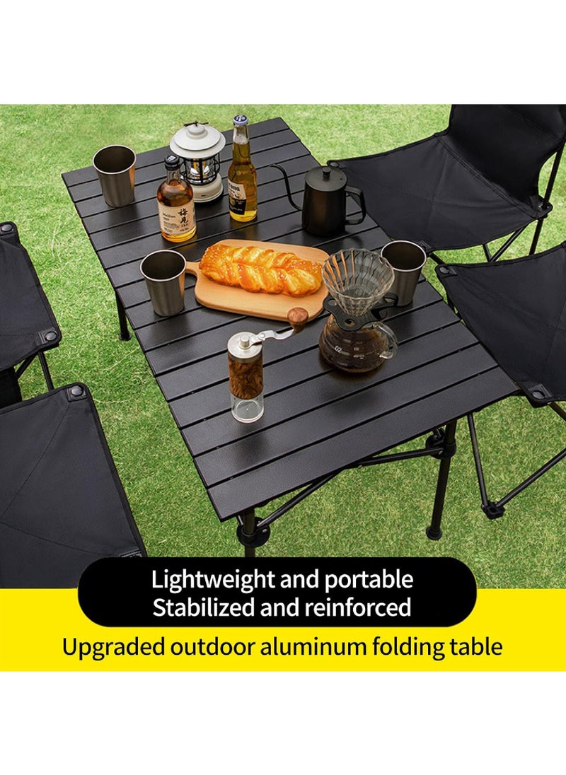 Camping Table, Ultralight Aluminum Folding Beach Table with Carry Bag Outdoor Folding Portable Camping Table for Beach, Picnics, Cooking, 37.4"x21.7"x19.7" - pzsku/ZF7A408C85934F8D73F60Z/45/_/1736235927/175cc9fa-3f67-4fee-b115-7b1ab9a9f8a5