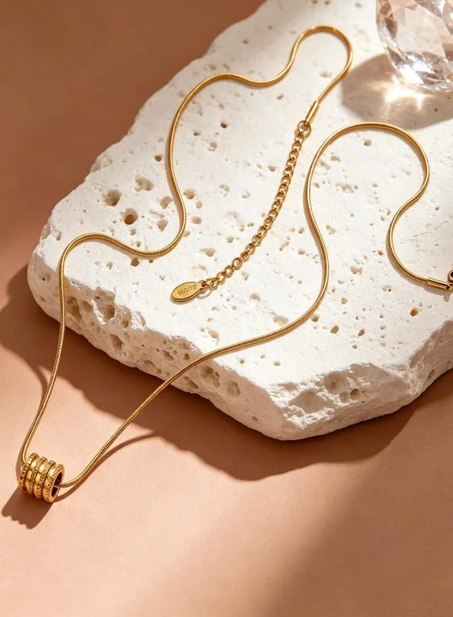 Take Two Spiral Pendant Necklace