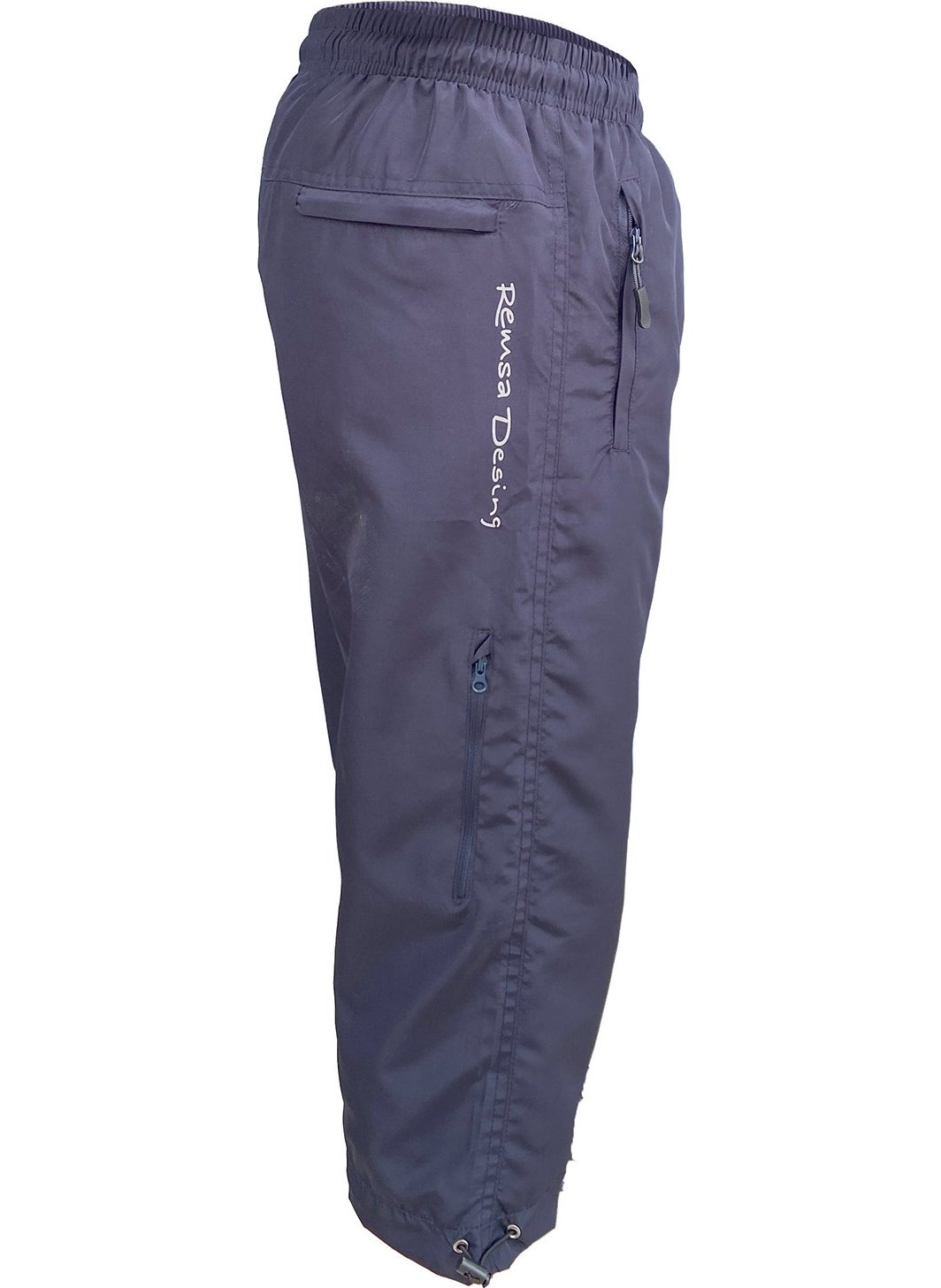 Remsa Mayo Remsa Swimsuit Remsa Men's Pool Sea Long Capri Shorts Swimsuit Rks-01 Navy Blue  - Image 2
