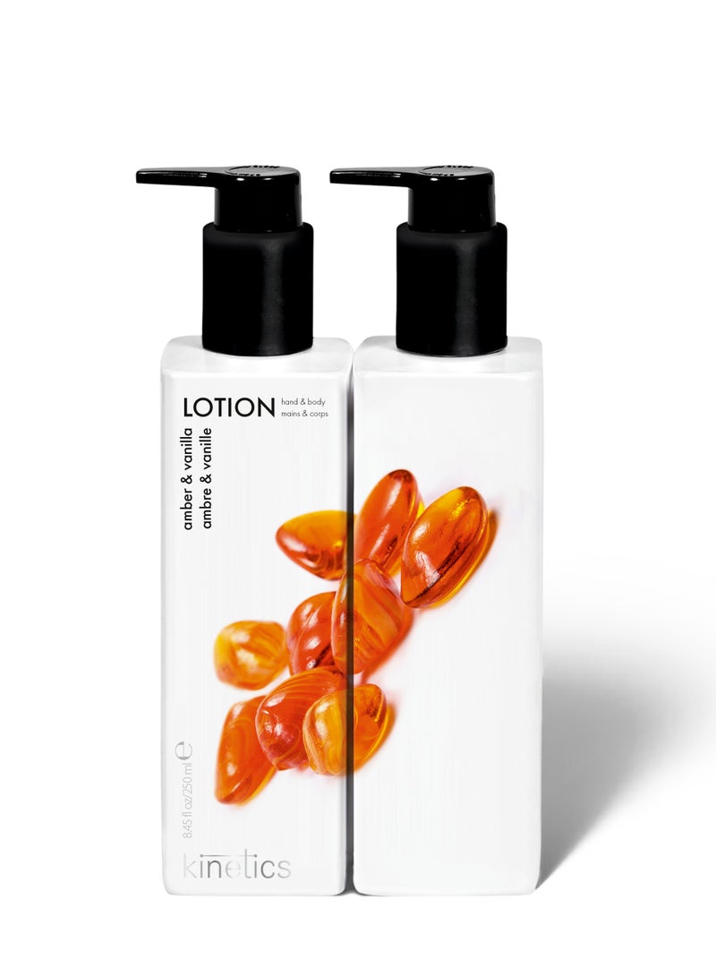 HAND AND BODY LOTION 250 ML | AMBER & VANILLA