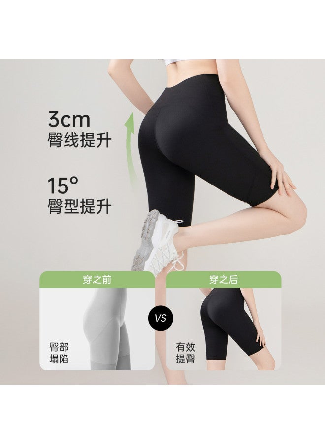 Fenton women's Slimming Leggings For Outdoor Sports, High-waisted Yoga Pants With Shark Skin Texture - Image 5