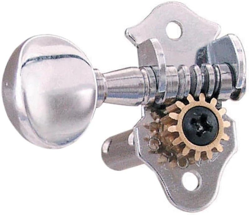 Sta-Tite Guitar Tuners/Machine Heads, Set of 6 (3 Treble/3 Bass), Chrome Finish, V97C