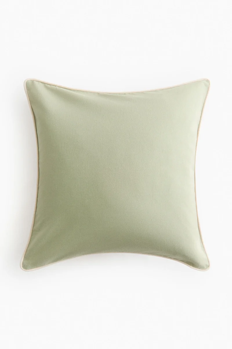 H&M Canvas cushion cover