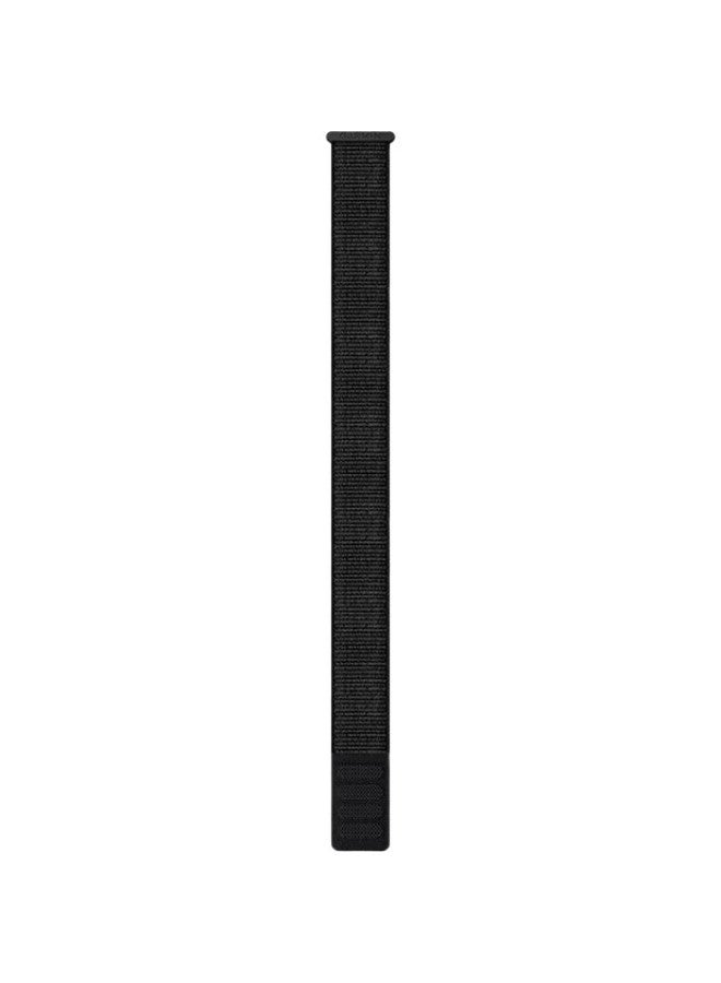 GARMIN حزام ساعة جارمن الأسود من النايلون (22 مم)، متوافق مع F7Pro/Epix Pro(47) - Image 2