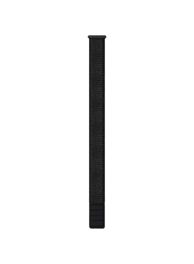 GARMIN حزام ساعة جارمن الأسود من النايلون (22 مم)، متوافق مع F7Pro/Epix Pro(47) - Image 1