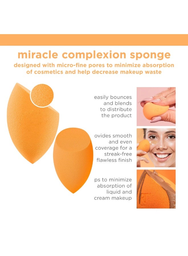 TECHNIQUES Miracle Complexion Sponge - 2 Pieces - Image 1