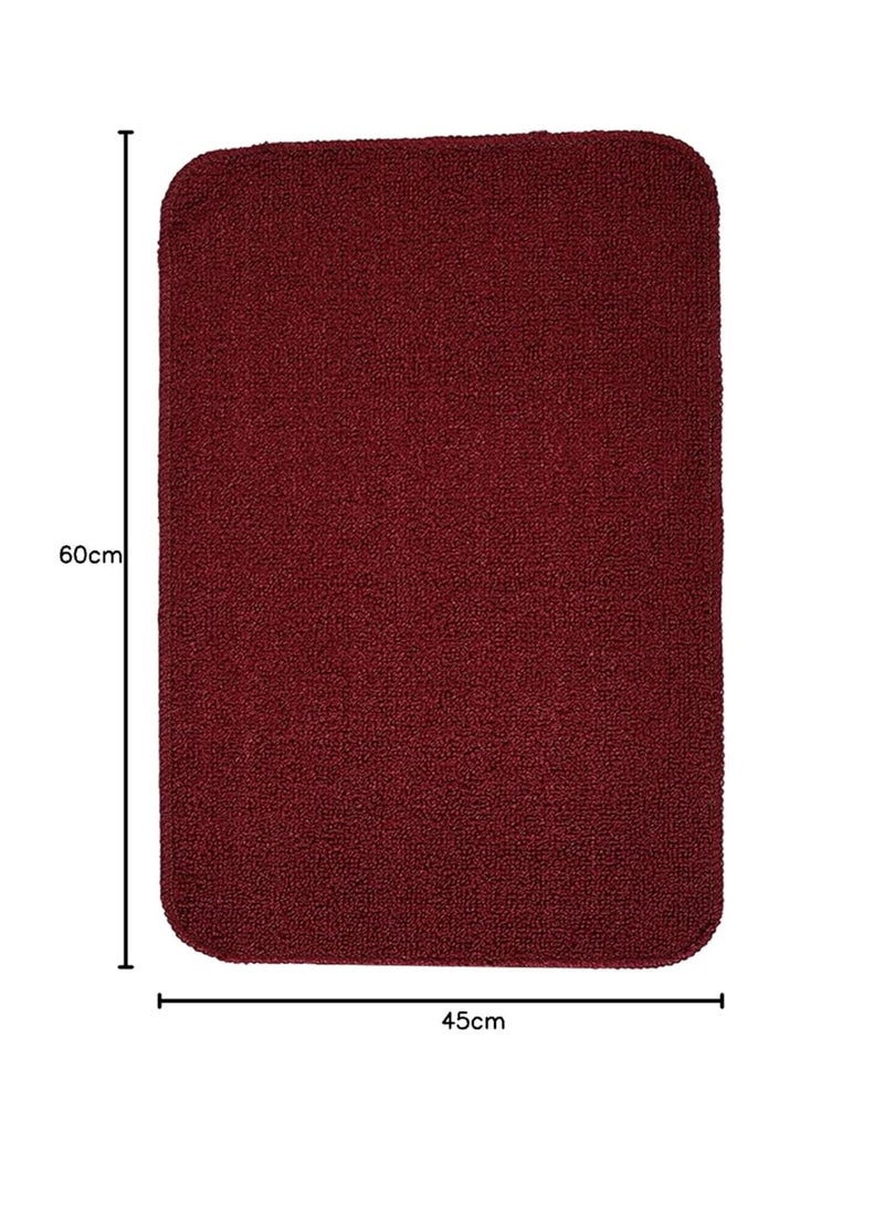 KITCHENOO Thick, non-slip doormat made of plastic and rubber, suitable for home entrances, indoor rug, soft rug for feet, stylish and beautiful rug, outdoor rug - Image 2