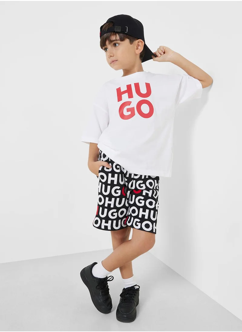 HUGO Kids Logo T-Shirt