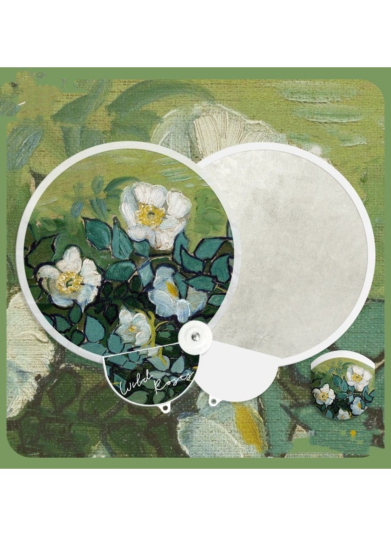 EBMINI - Cartoon Summer Reflector Folding Fan - Image 1