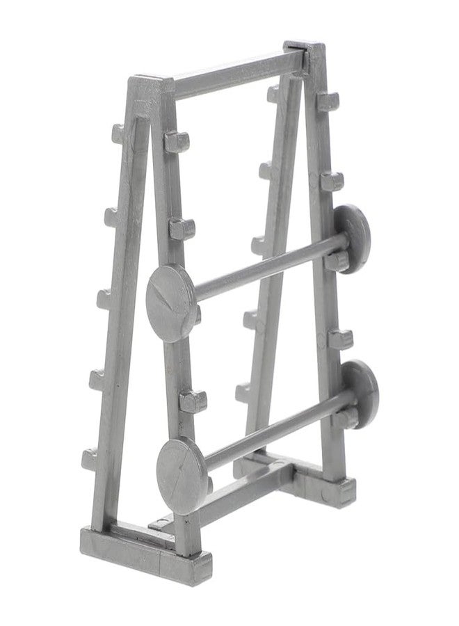 Vaguelly Miniature Gym Equipment Model 1.89 Inch Dollhouse Fitness Accessories DIY Craft Home Gym Decor Mini Workout Decoration - Image 1
