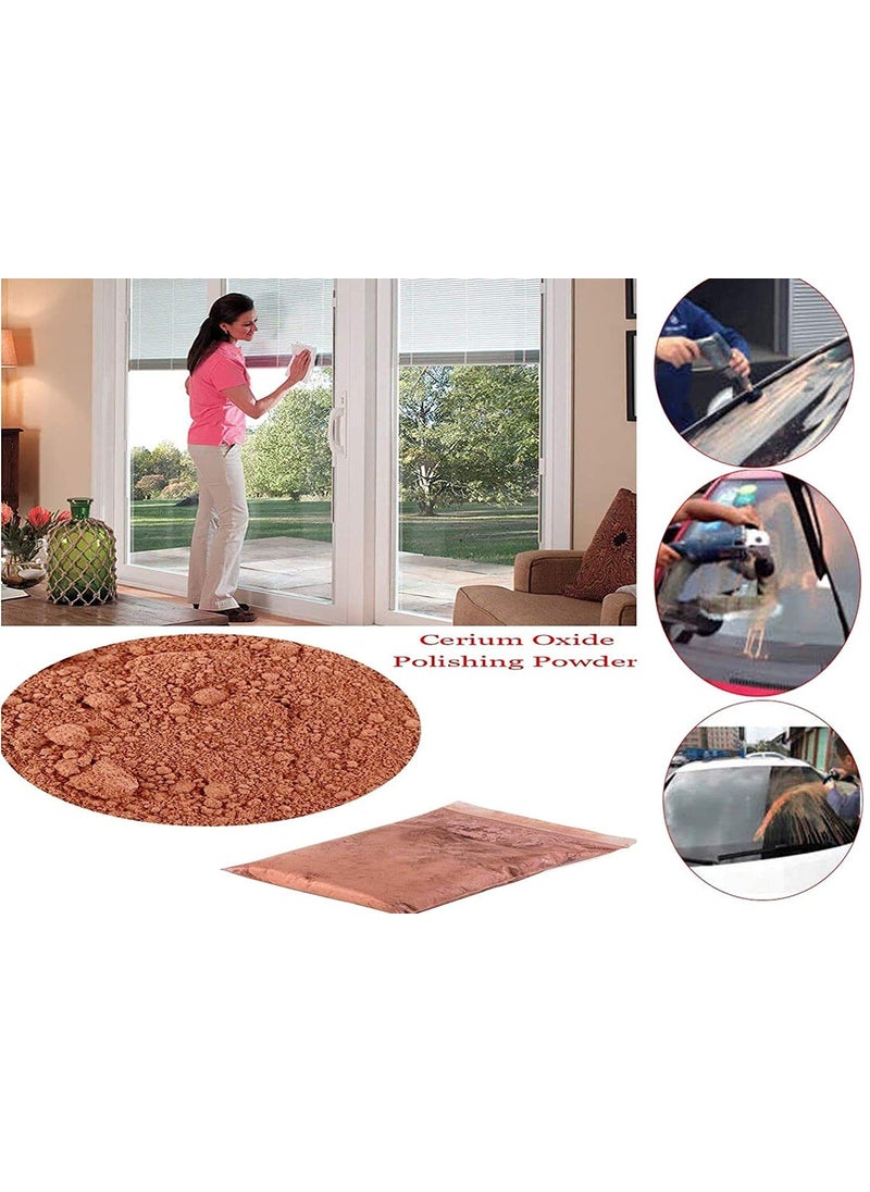 DIY Crafts DIY Crafts CTDIYHI43749 9 Pcs Window Mirror Glasses Ceramic Tiles Accessories Cleaning Polishe Repair Kit Easy Use Wheel Cerium  - Image 5