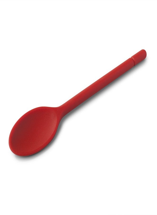 Zeal Scratch Non-Stick Silicone Cooking Spoon, Red, 30 cm - Image 1