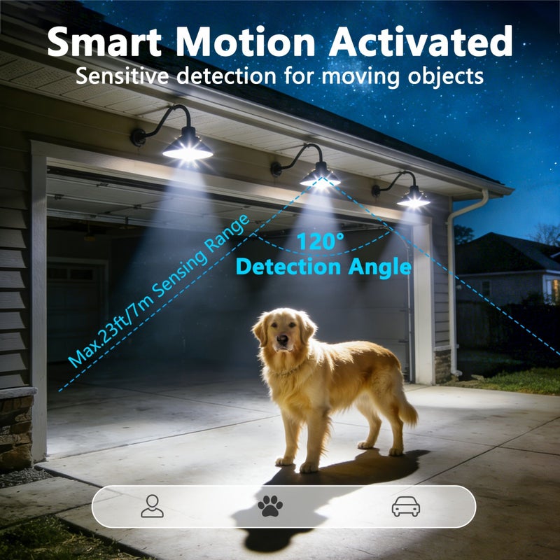 Dusk To Dawn Smart Sensor Bulb 12W A21 Super Bright E26 Automatic Switch Indoor Safety Light Warm White 5 Pack - Image 5